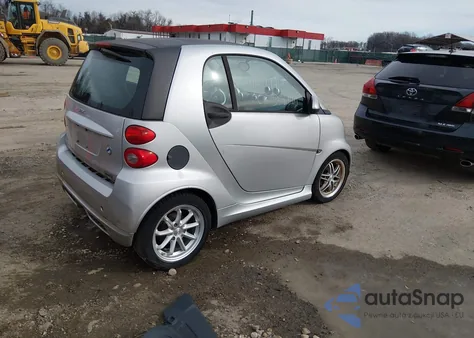 2009 Smart Fortwo Brabus/Passion/Pure from USA, damaged, VIN WMEEJ31X29K263819